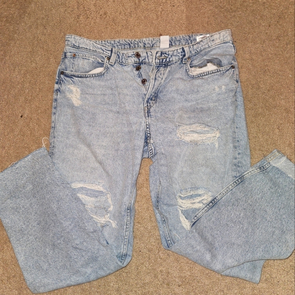 Denim Boyfriend Jeans